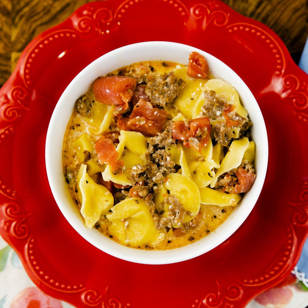 Sausage And Cheese Tortellini Crockstar