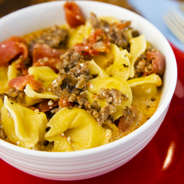 Sausage And Cheese Tortellini Crockstar