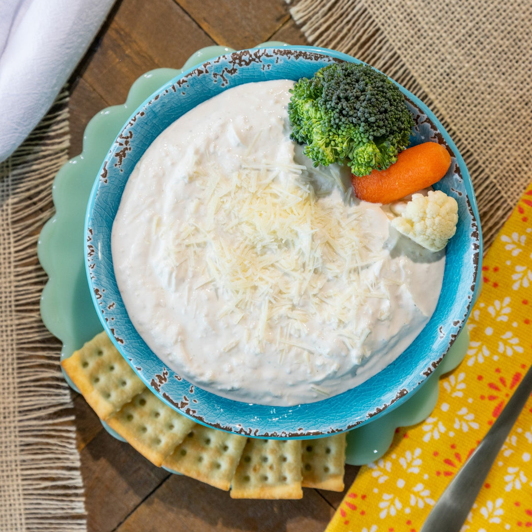 Cheesy Onion Dip