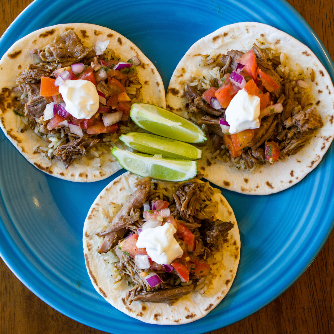 Shredded Beef Tacos