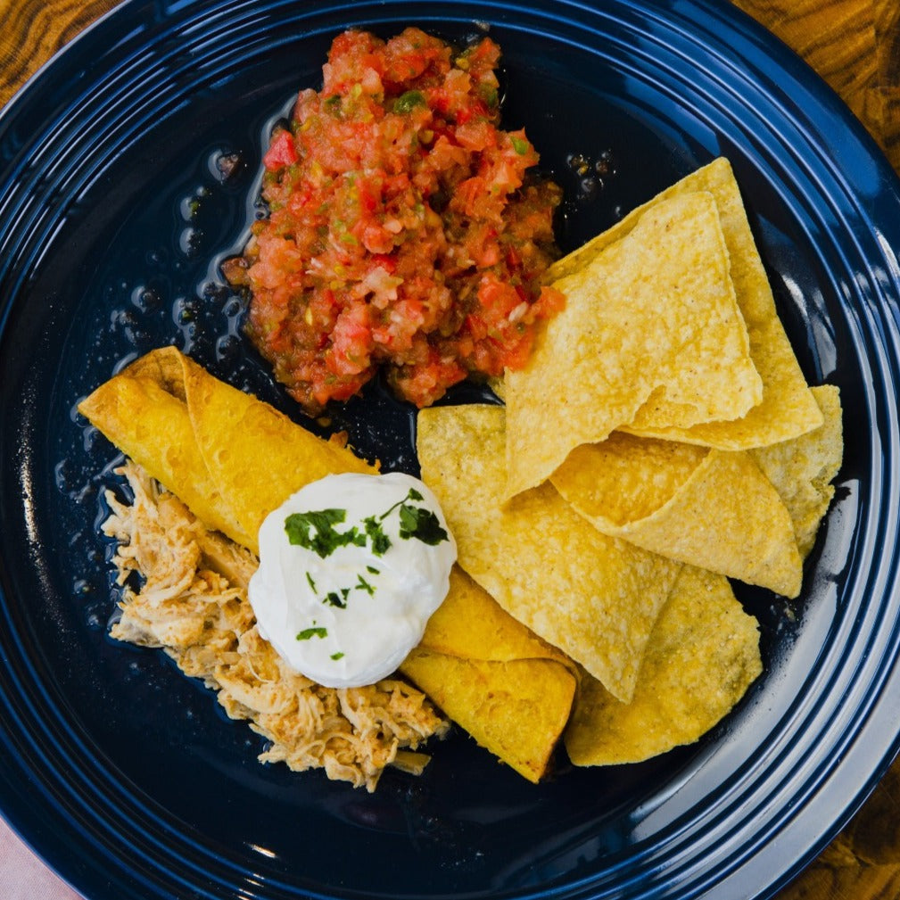 Crisp Chicken Taquitos