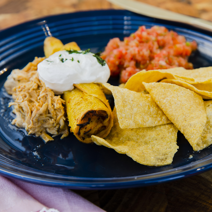 Crisp Chicken Taquitos