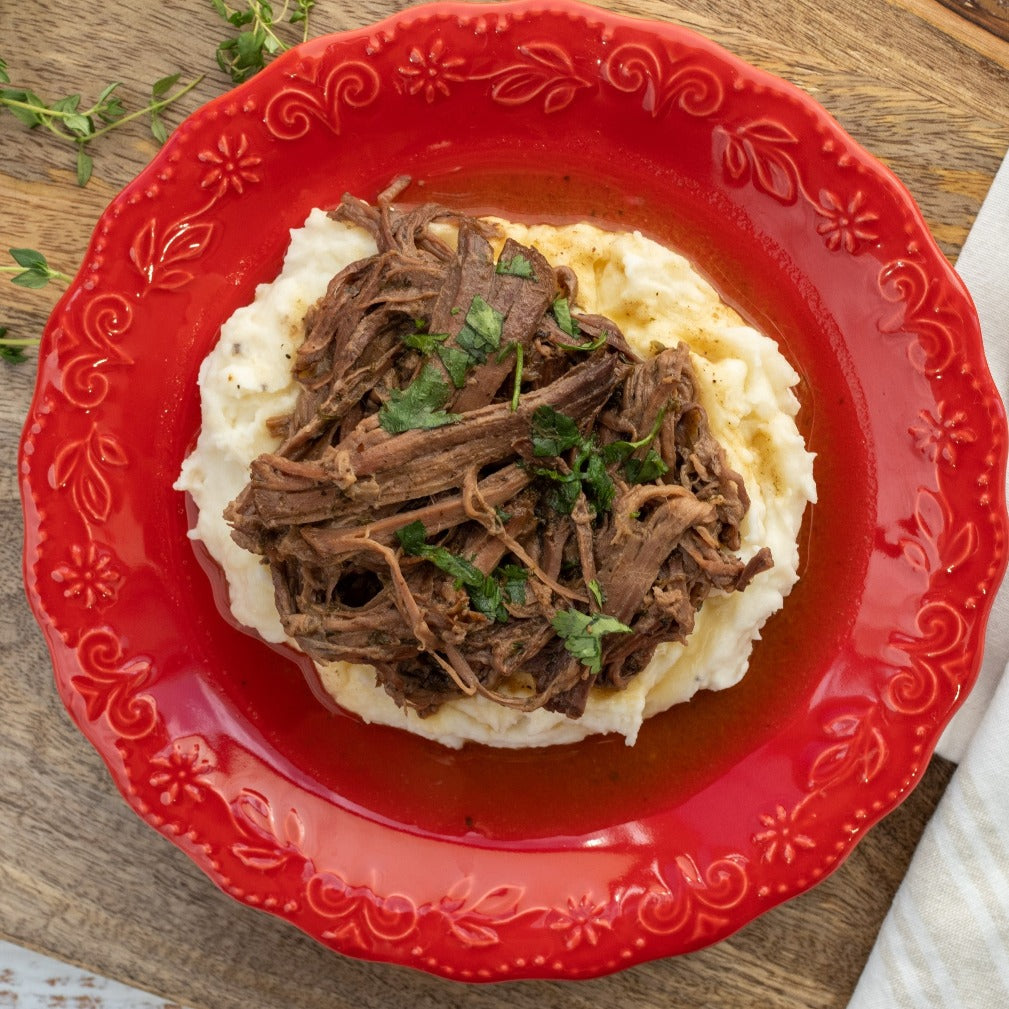 Garlic Herb Pot Roast