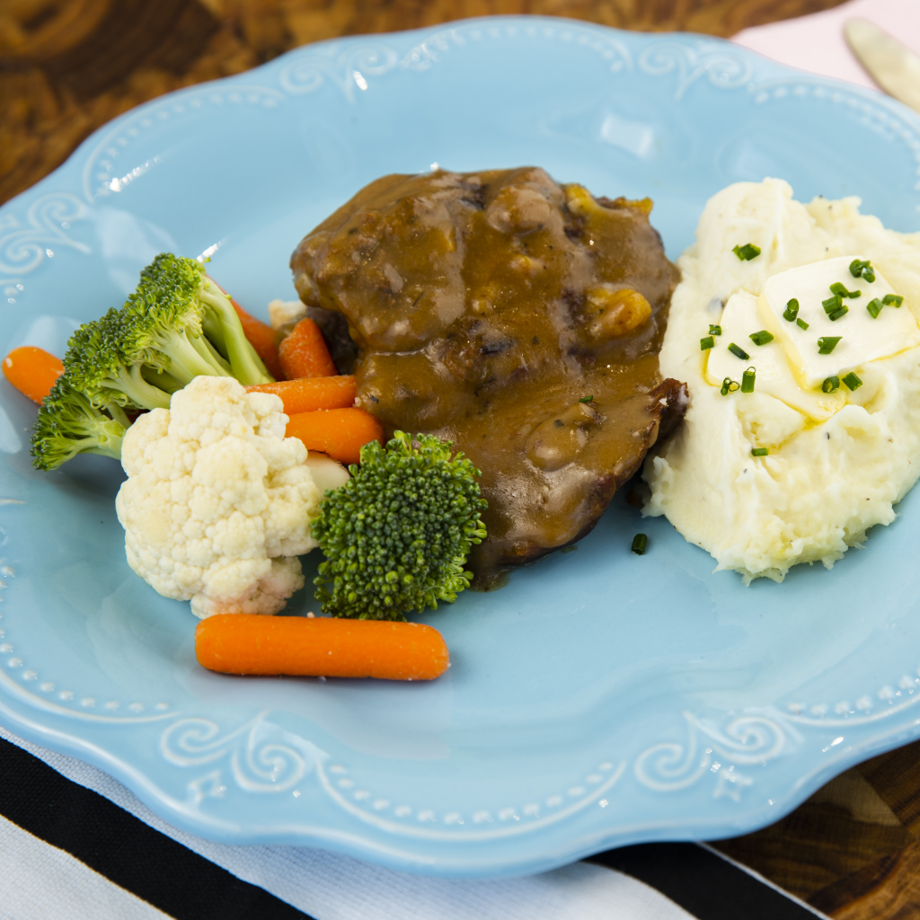 Gravy Covered Steak