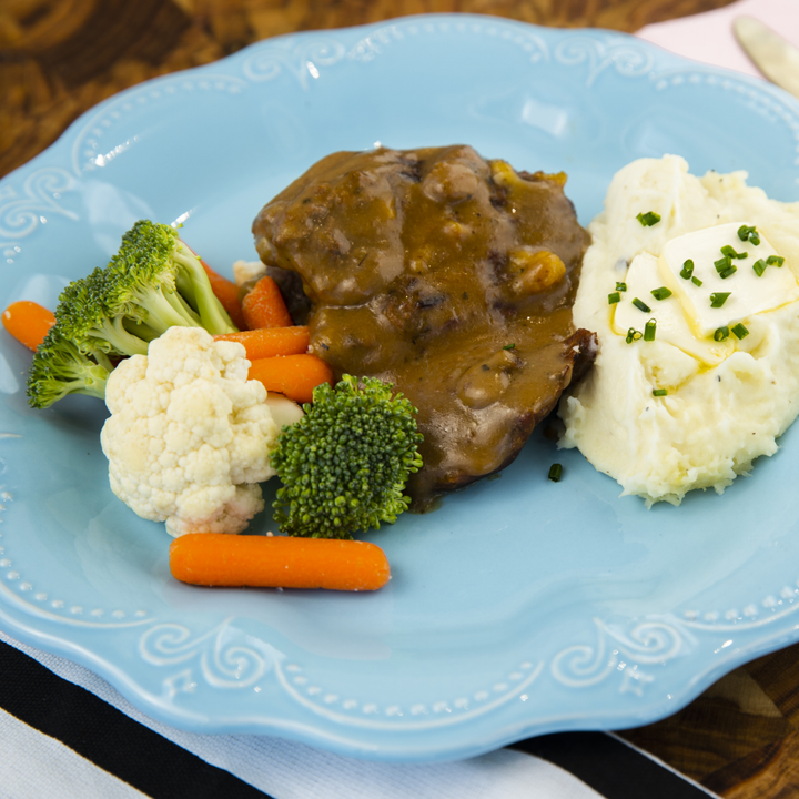 Gravy Covered Steak