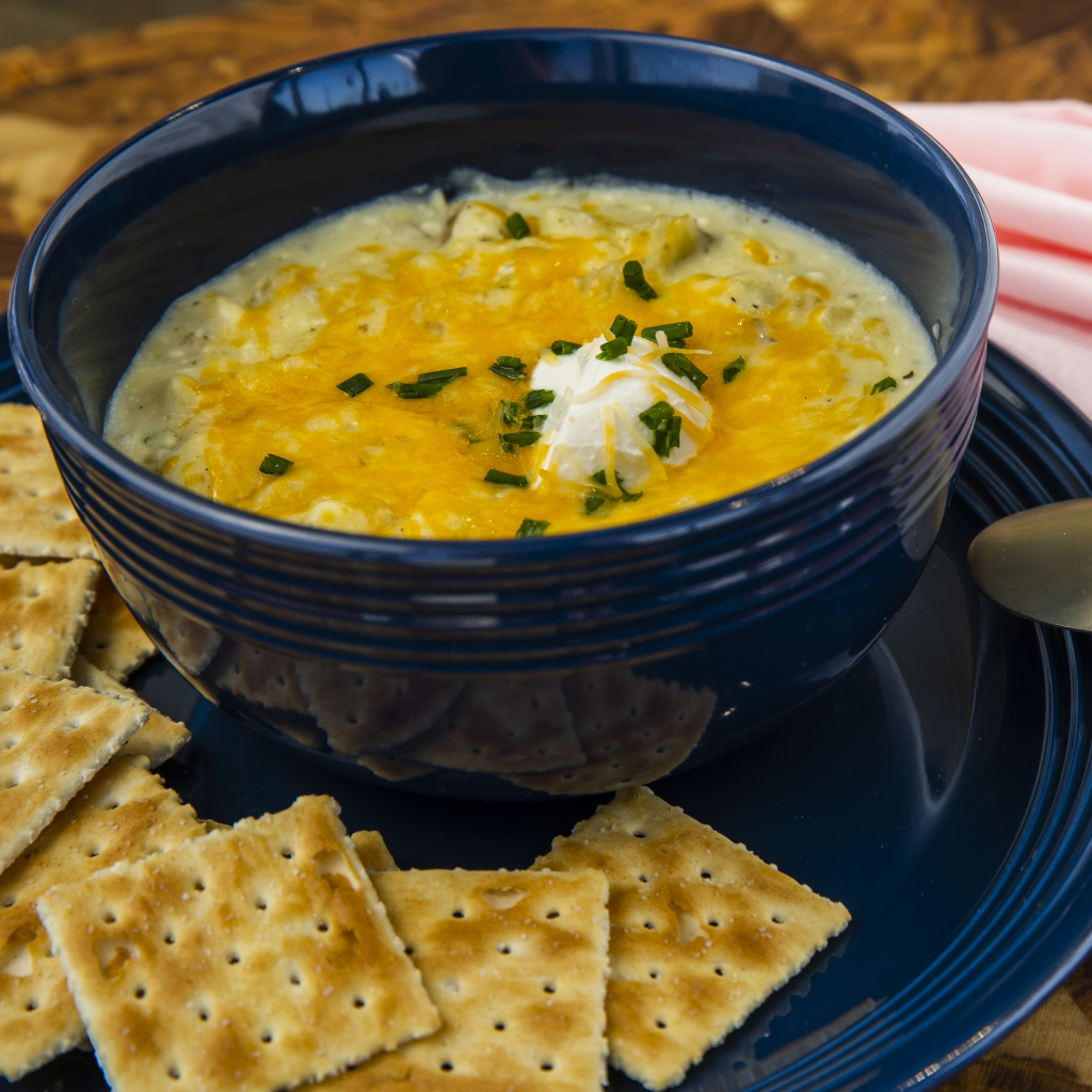 Yummy Baked Potato Soup